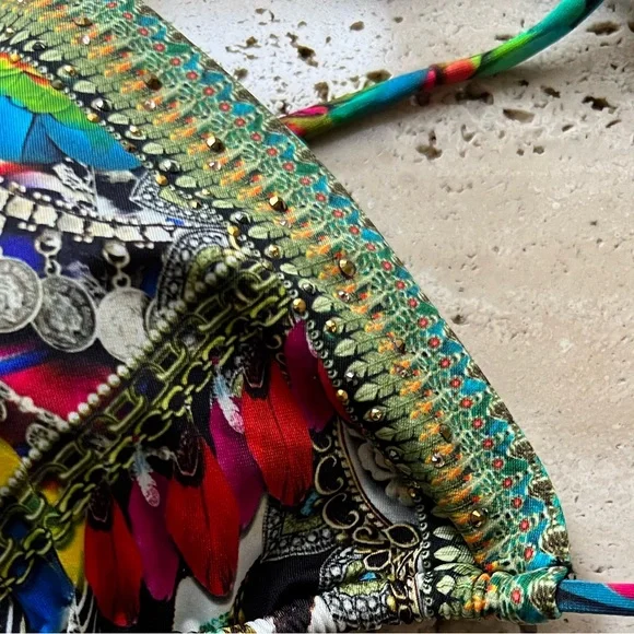 Camilla Multicolor Tribal Print Bikini